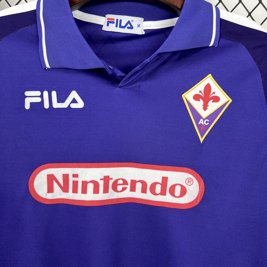 Camisola Manga Comprida ACF Fiorentina 1998-99 Principal