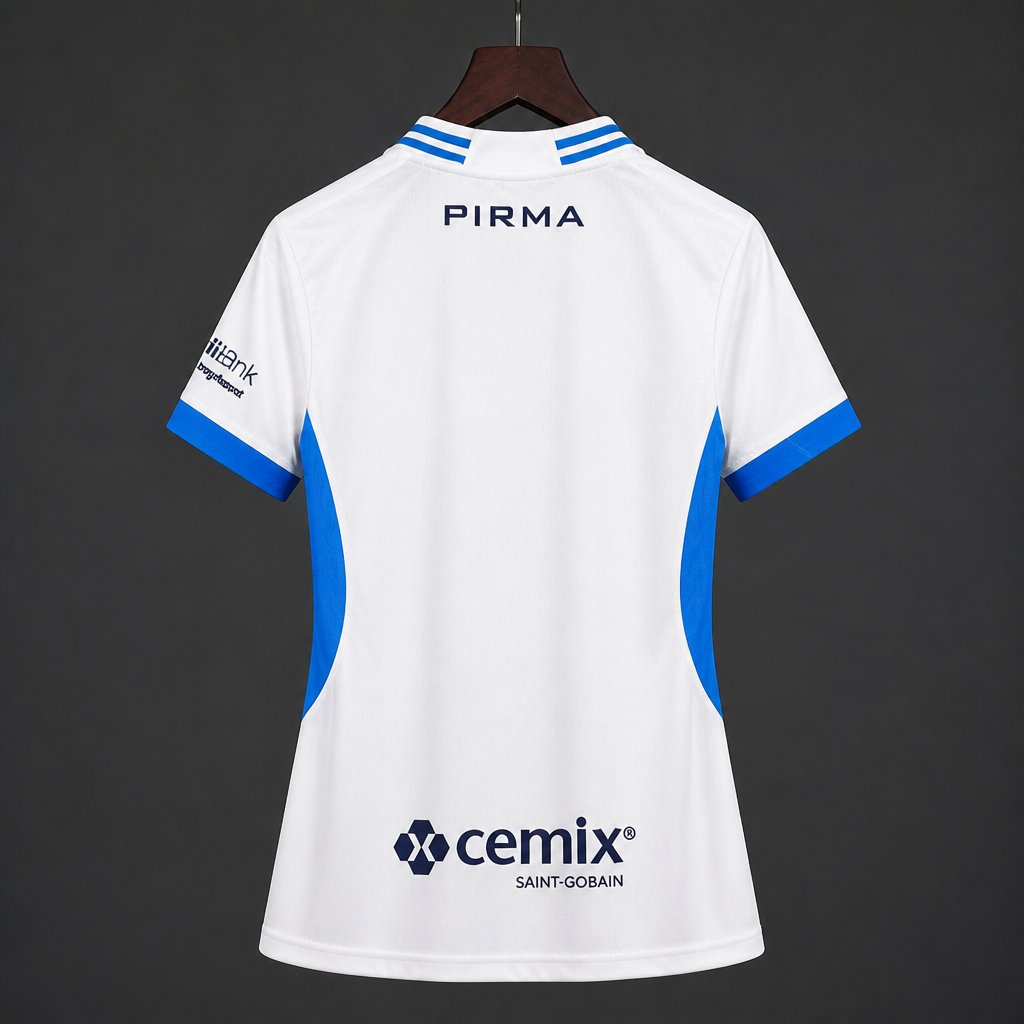 Camisola CD Cruz Azul 2026-27 Alternativa Branca Versão Mulher