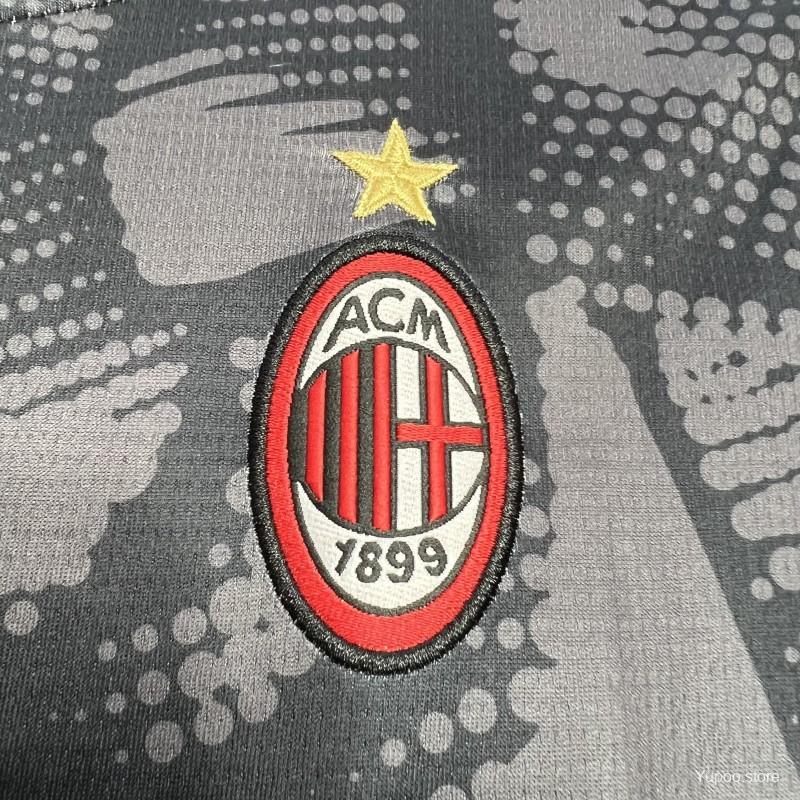 Kit Criança AC Milan 2024-25 Guarda-Redes