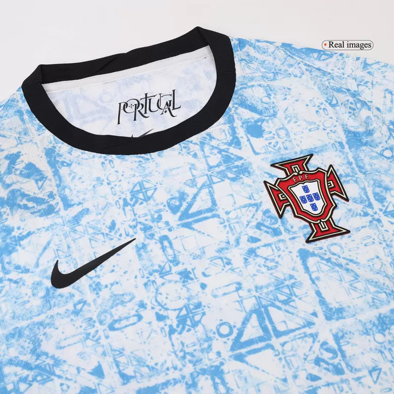 Camisola Manga Comprida Portugal 2024 Alternativa Versão Adepto