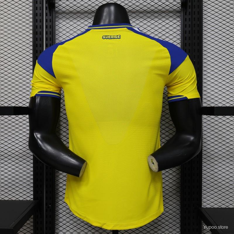 Camisola Suecia 2026 Principal Versão Jogador