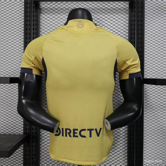 Camisola CA Boca Juniors 2025-26 Alternativa Amarela Versão Jogador