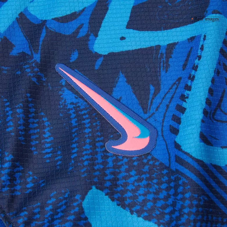 Camisola Atletico Madrid 2024-25 Alternativa Azul Versão Adepto