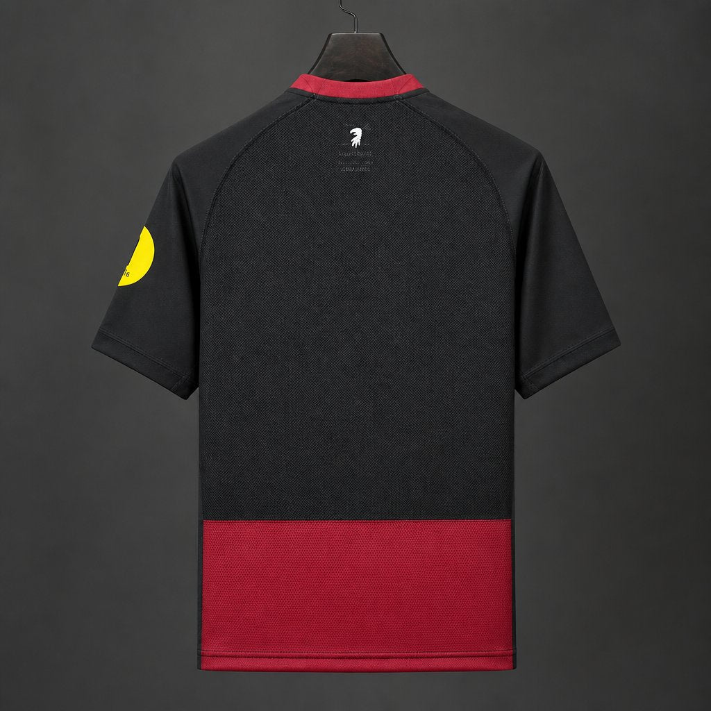 Camisola SC Freiburg 2026-27 Alternativa Preta Versão Adepto