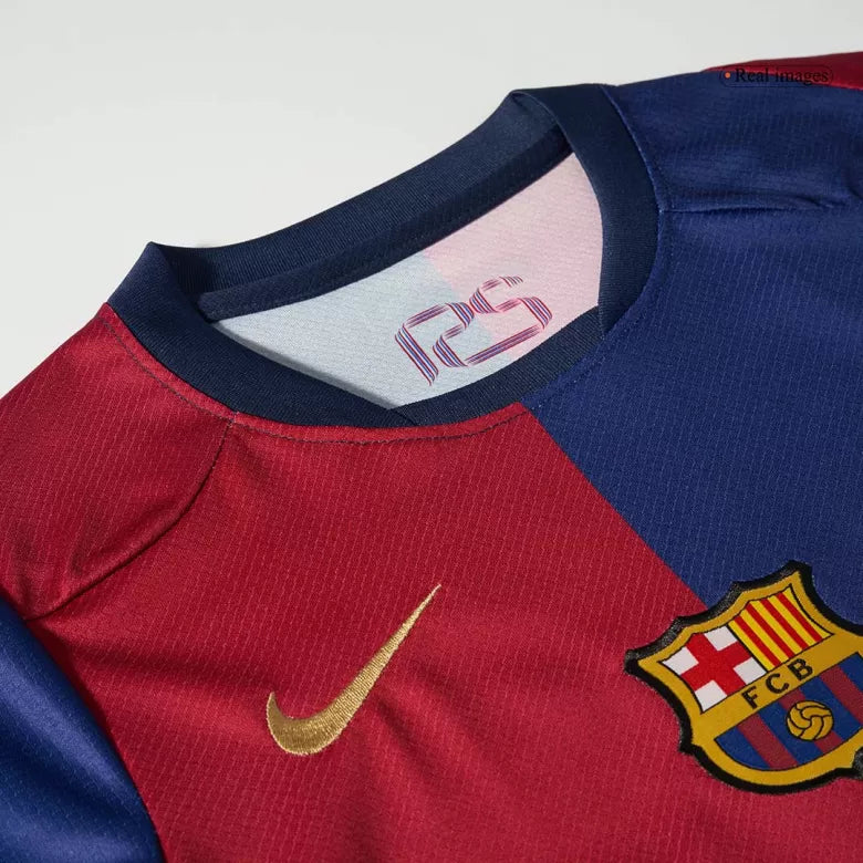 Kit Criança FC Barcelona 2024-25 Edição Coldplay