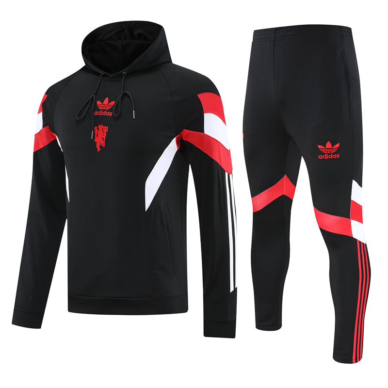 Fato de Treino M-United 2025-26 - Camisola com Capuz