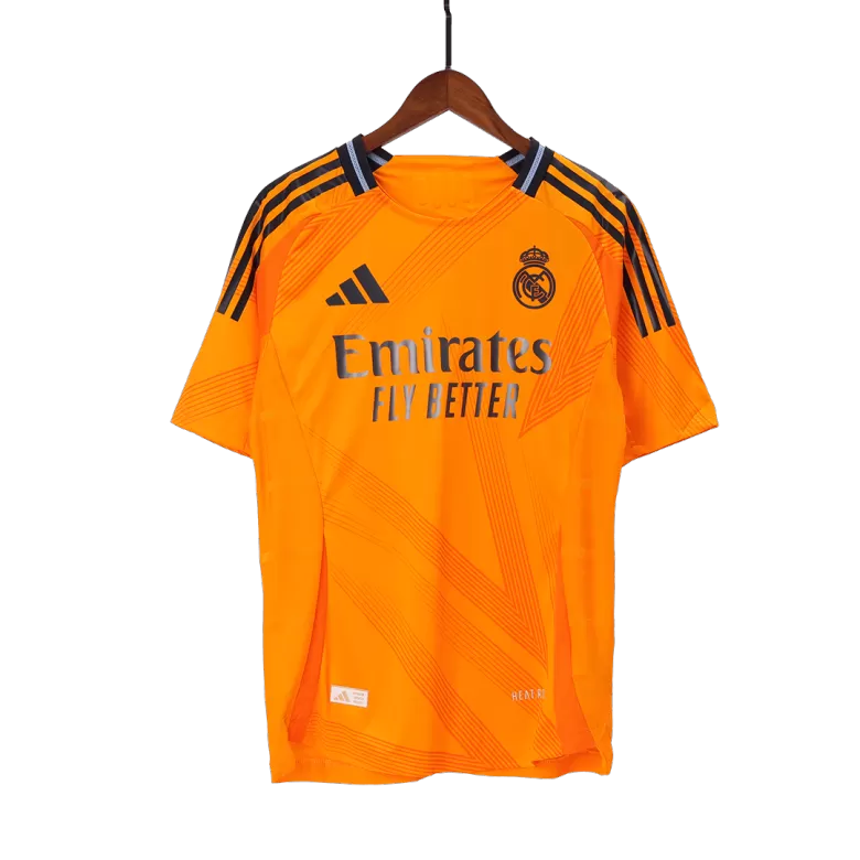 Camisola Real Madrid CF 2024-25 Alternativa Laranja Versão Adepto