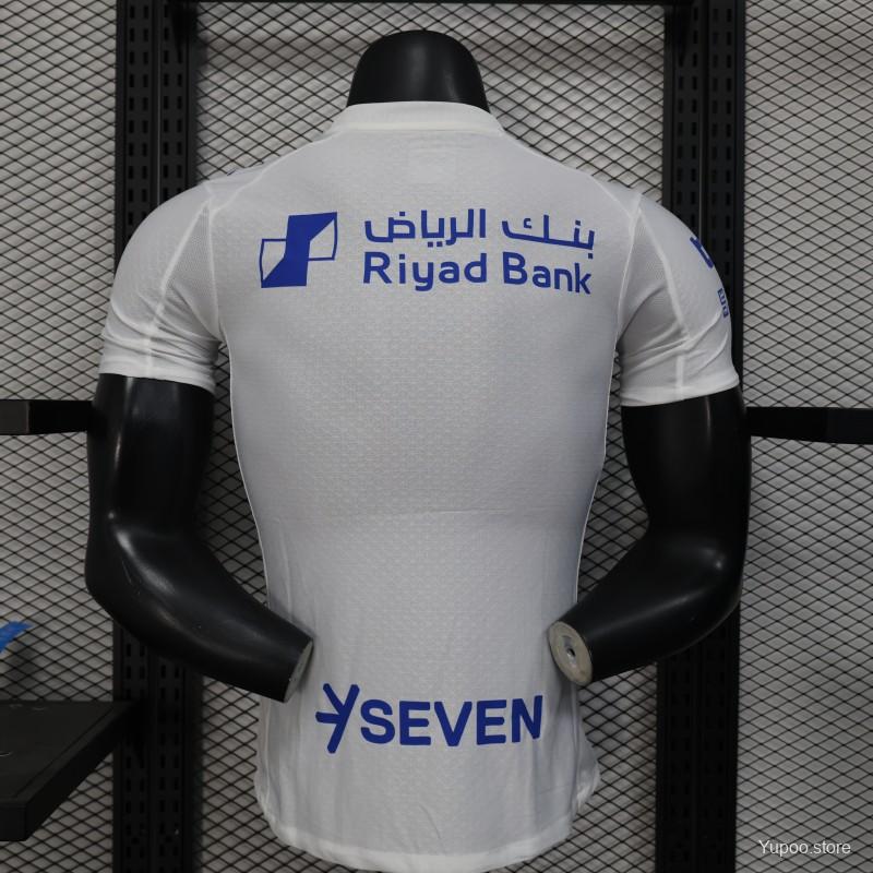Camisola Al-Hilal SFC 2025-26 Alternativa Branca Versão Jogador
