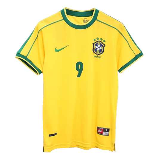 Camisola Brasil 1998 Principal RONALDO #9