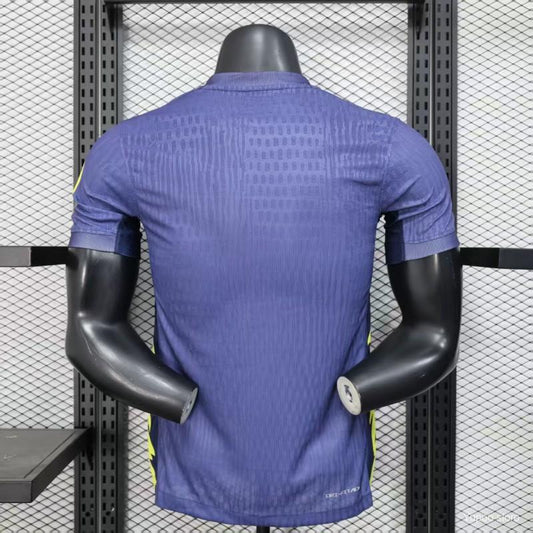 Camisola Atletico Madrid 2025-26 Alternativa Azul Versão Jogador