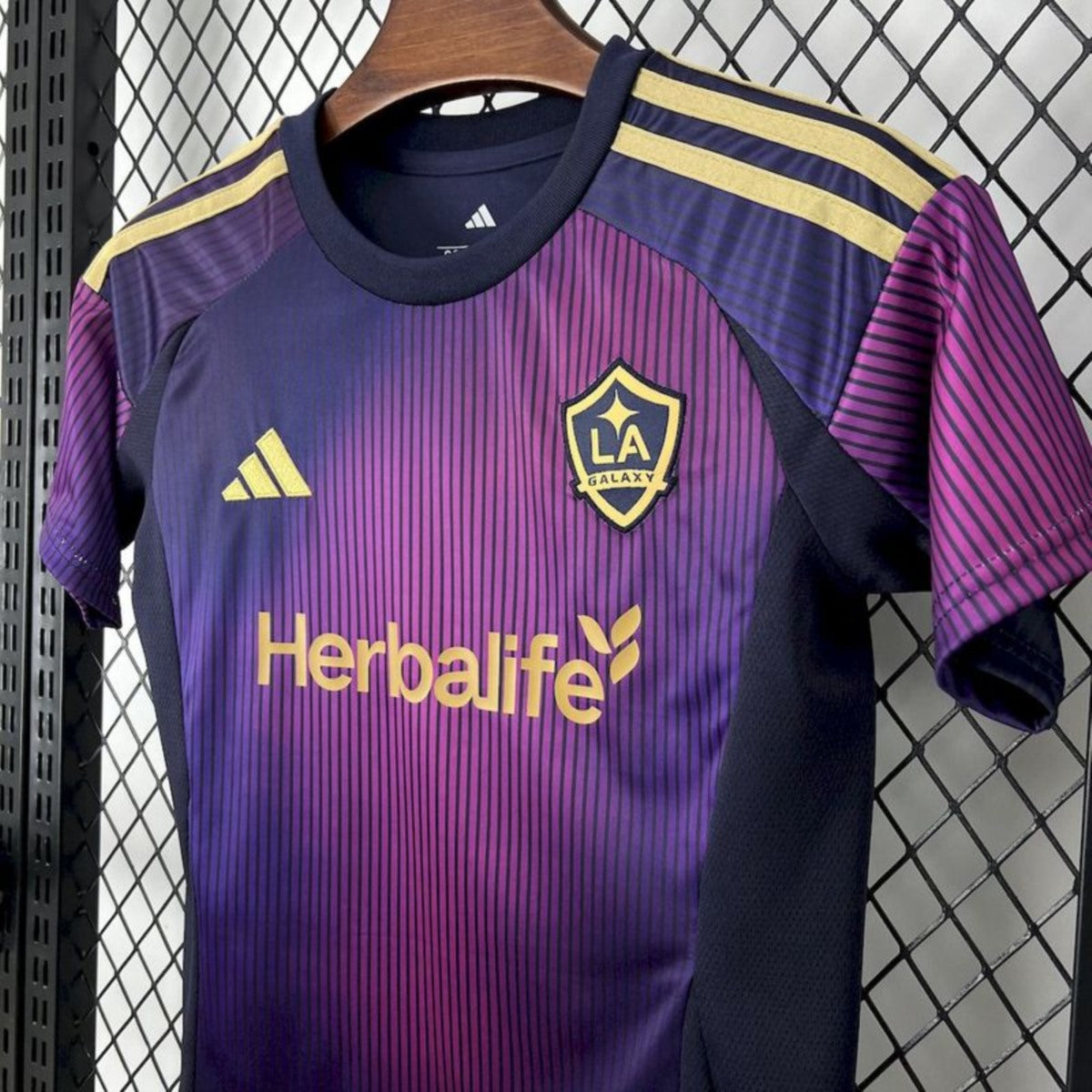 Kit Criança Los Angeles Galaxy 2025-26 Alternativo