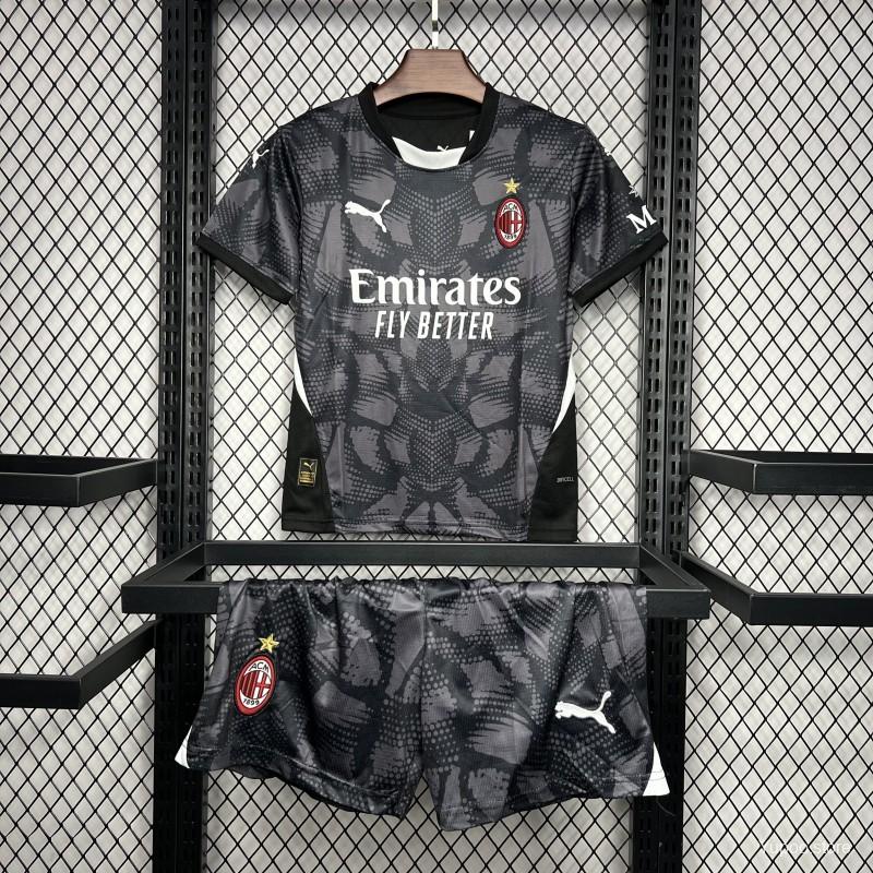 Kit Criança AC Milan 2024-25 Guarda-Redes