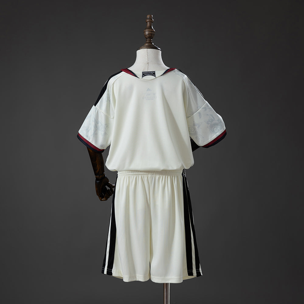 Kit Criança M-UNITED 2026-27 Alternativo Branco