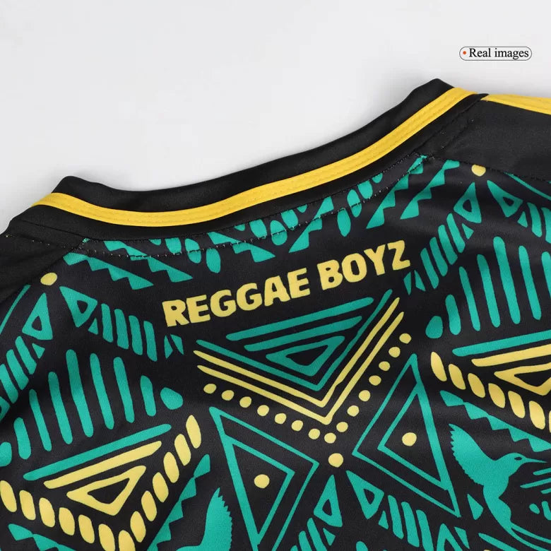 Camisola Jamaica 2024 Alternativa Verde Versão Adepto