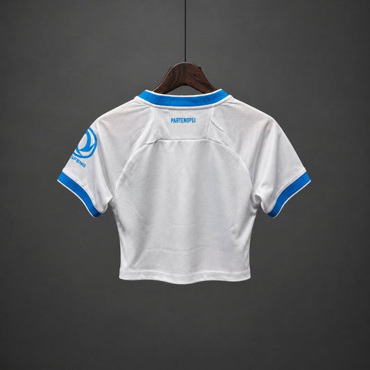 Crop Top Mulher Napoles 2026-27 Alternativo Branco