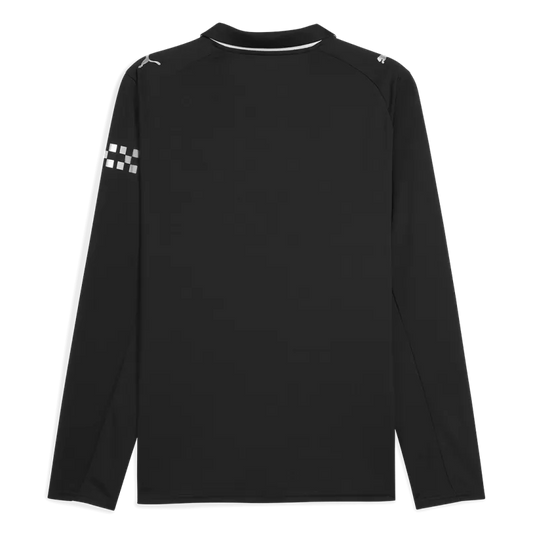 Camisola Manga Comprida MCI 2025-26 Alternativa Preta Versão Adepto