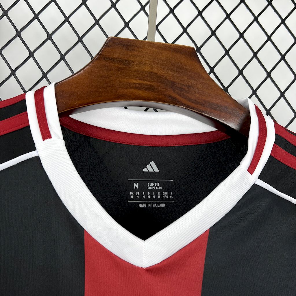 Camisola CA River Plate 2025-26 Alternativa Riscas Lisa Versão Adepto