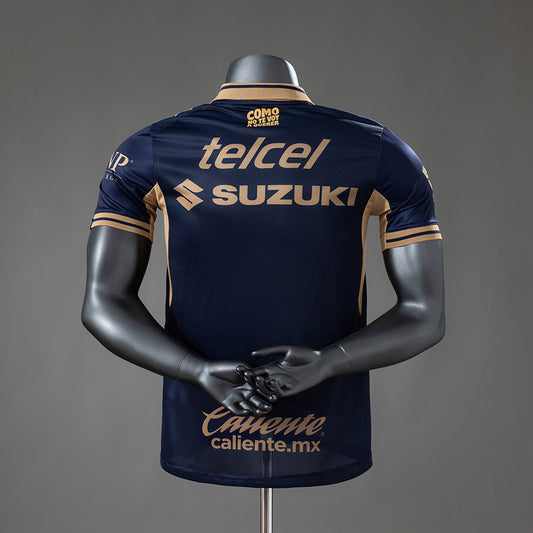 Camisola UNAM Pumas 2026-27 Alternativa Azul Versão Jogador