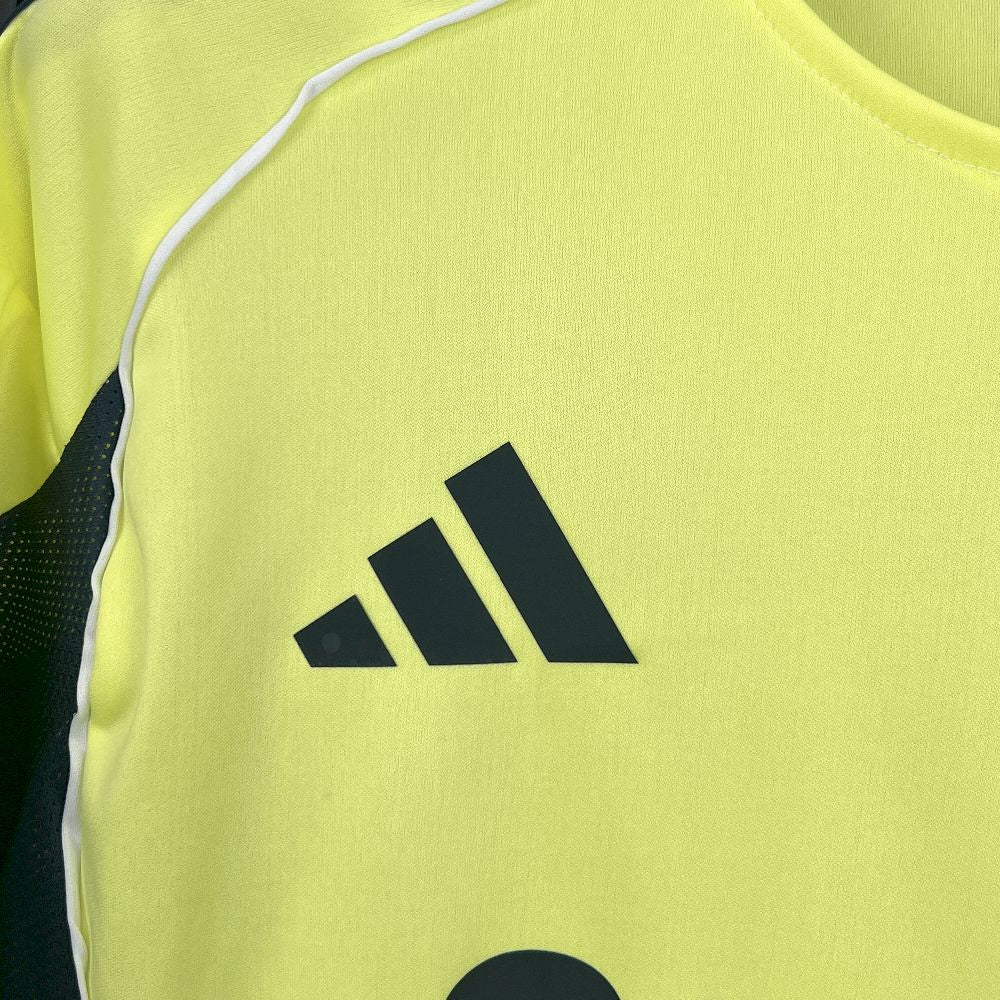 Camisola Fenerbahce 2025-26 Alternativa Amarela Versão Adepto