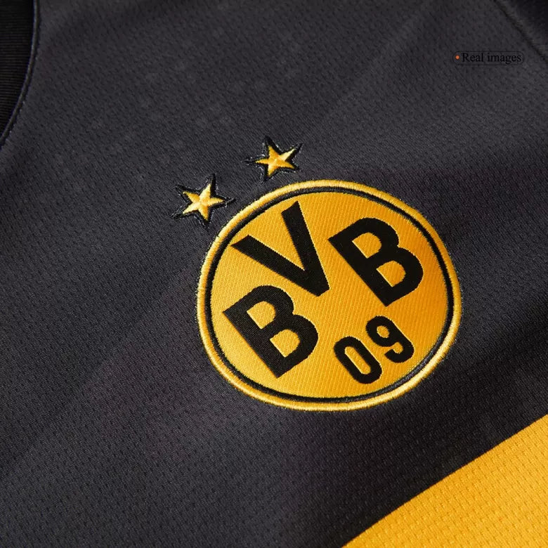 Camisola Borussia Dortmund 2024-25 Alternativa Preta Versão Adepto