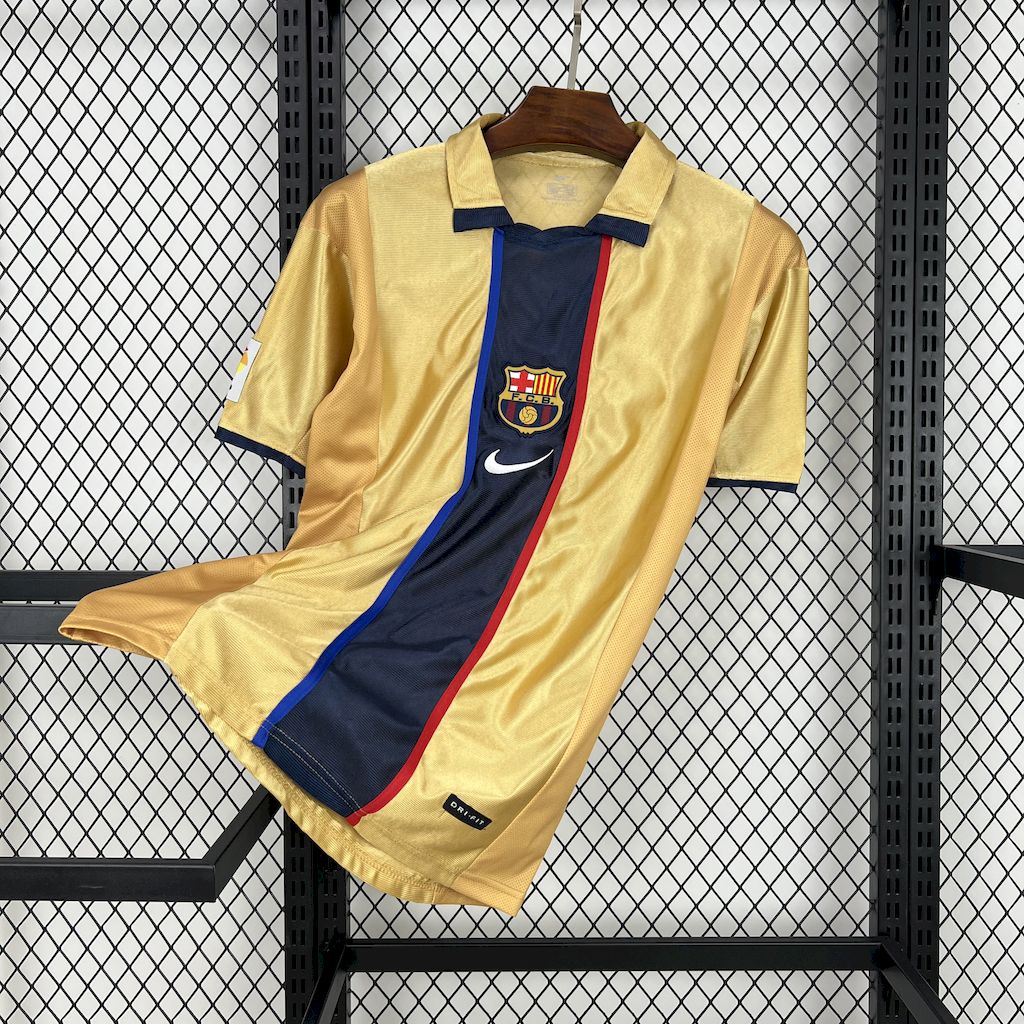 Camisola FC Barcelona 2001-02 Alternativa
