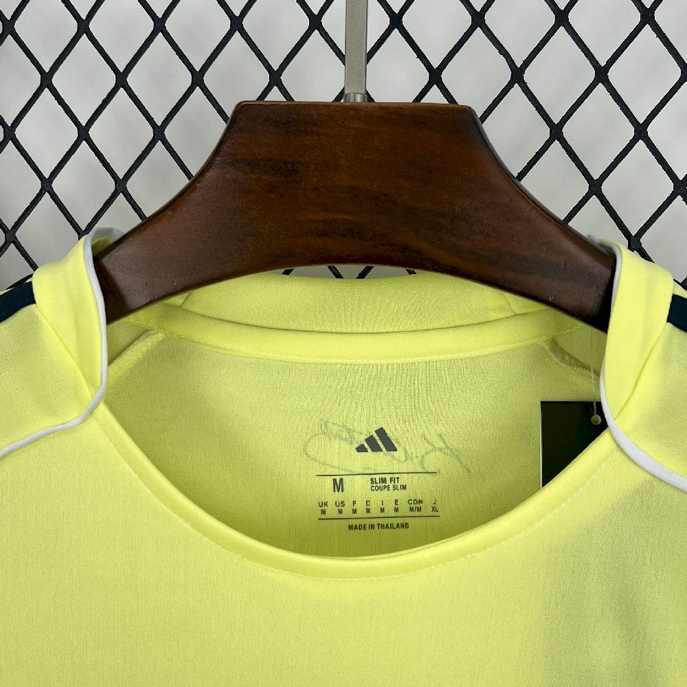 Camisola Fenerbahce 2025-26 Alternativa Amarela Versão Adepto