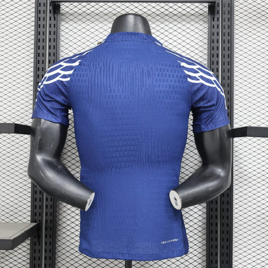 Camisola FC Paris Saint-Germain 2024-25 Alternativa Azul Versão Jogador