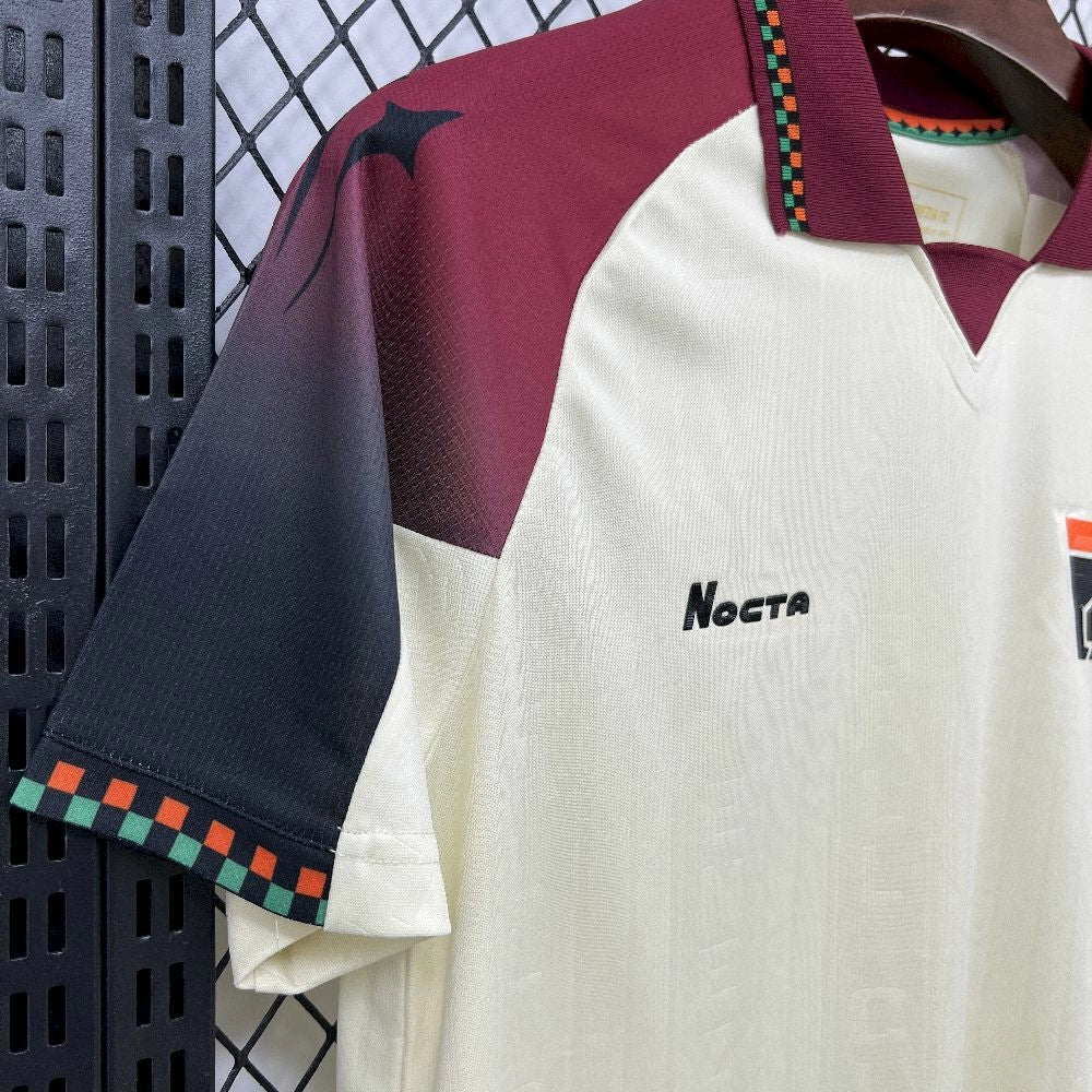Camisola Venezia FC 2025-26 Alternativa Creme Versão Adepto