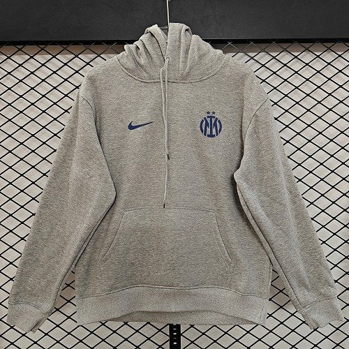 Hoodie Inter Milão 2026-27 Cinzento