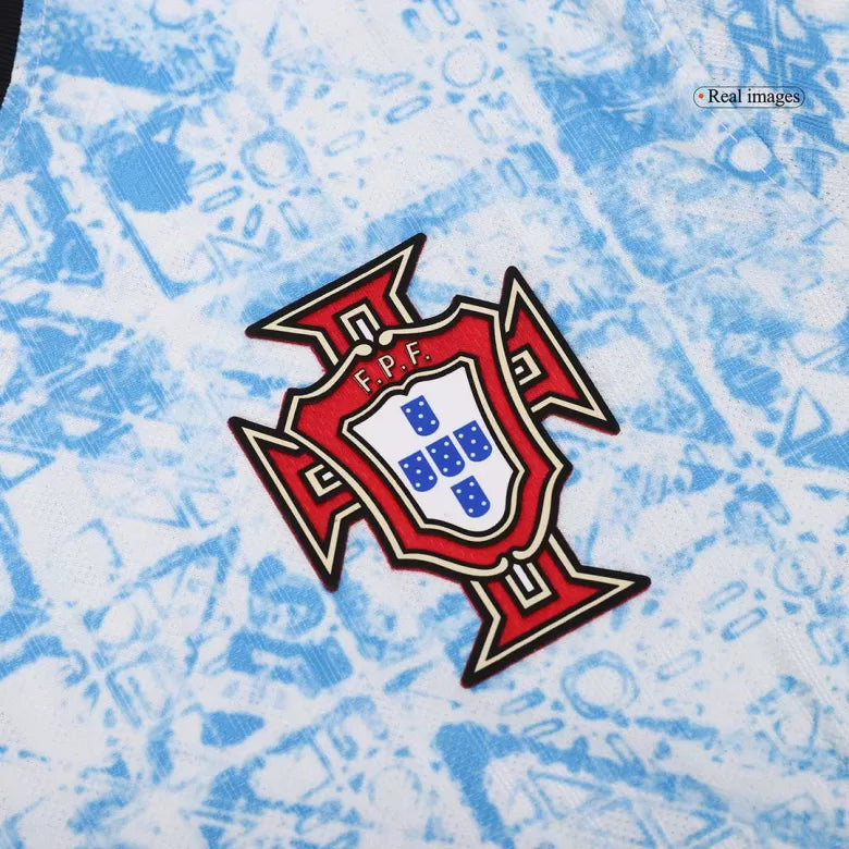Camisola Manga Comprida Portugal 2024 Alternativa Versão Adepto