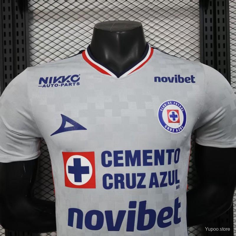 Camisola CD Cruz Azul 2025-26 Alternativa Branca Versão Jogador