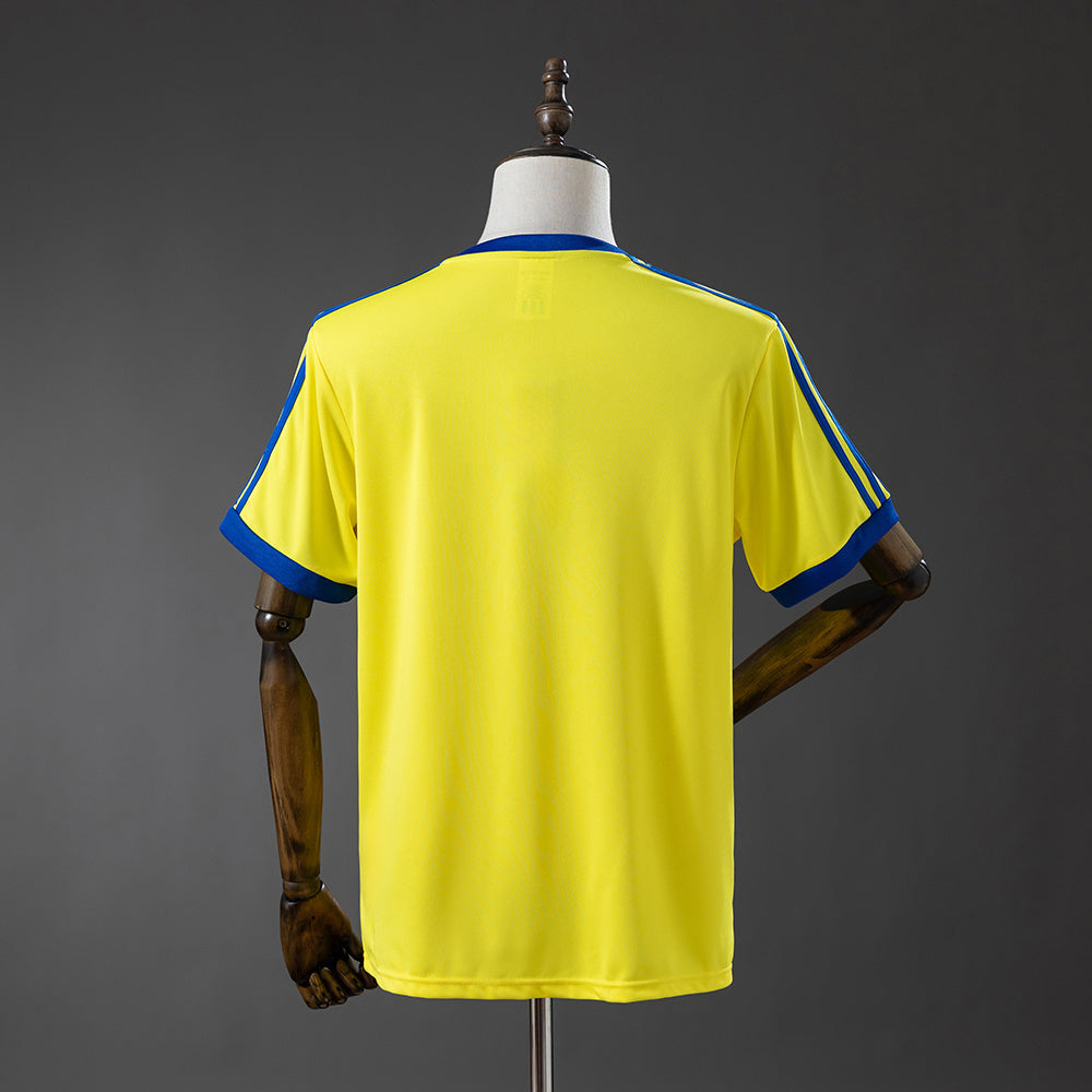 Camisola NOT-FOR 1980-81 Aternativa Amarela Versão Adepto