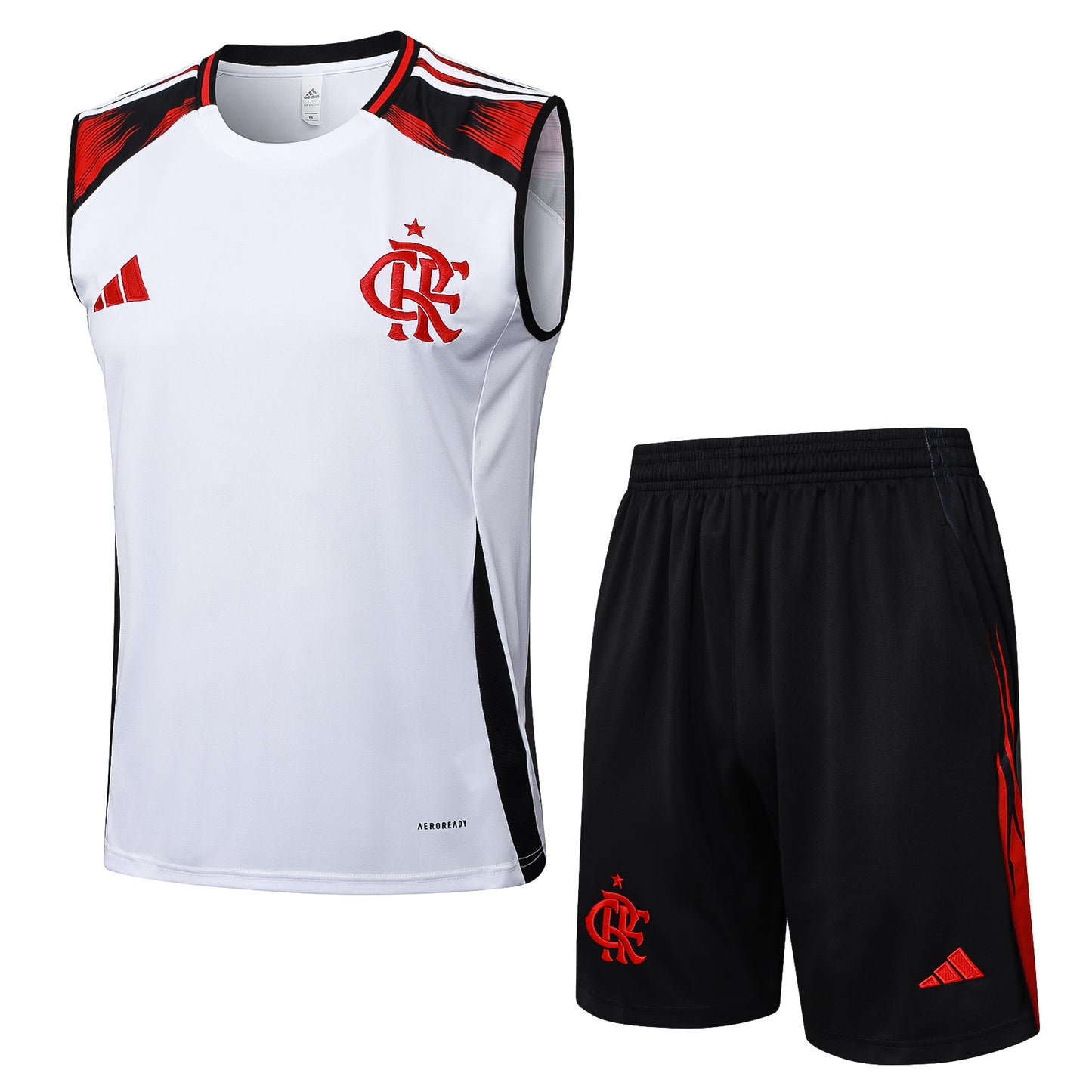 Kit Treino Manga Cava CR Flamengo 2025-26