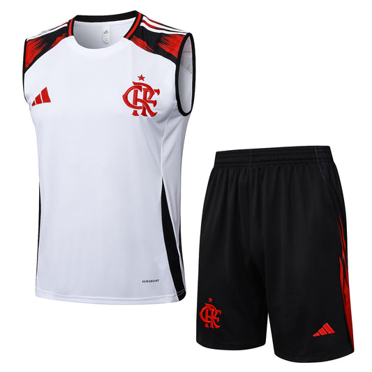 Kit Treino Manga Cava CR Flamengo 2025-26