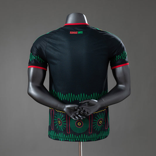 Camisola Jamaica 2026 Alternativa Preta Versão Jogador