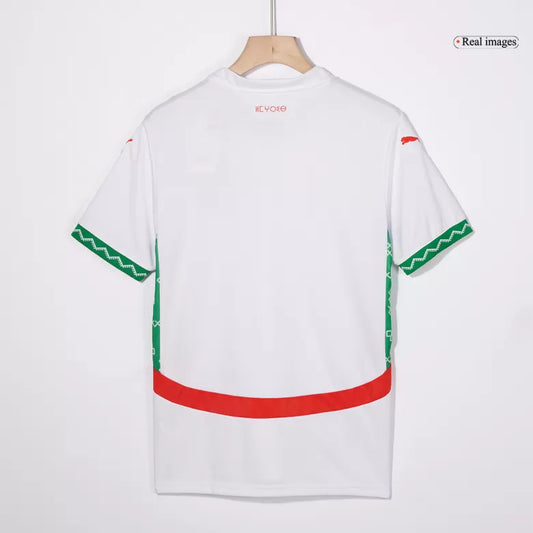 Camisola Marrocos 2025 Alternativa Branca Versão Adepto