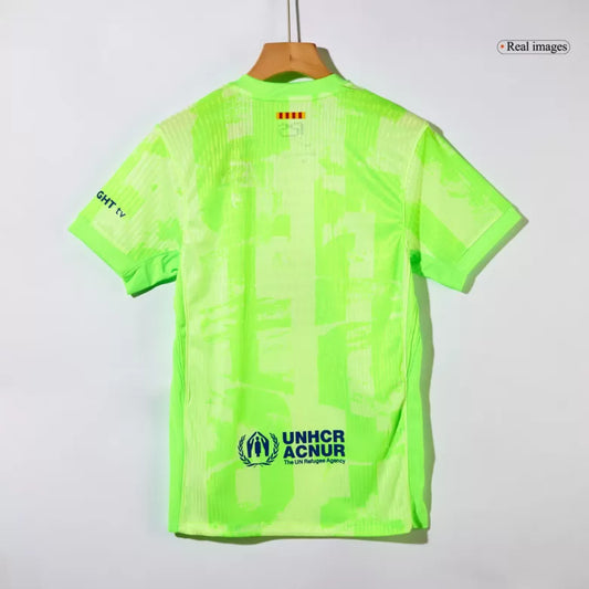 Camisola FC Barcelona 2024-25 Alternativa Verde Versão Adepto
