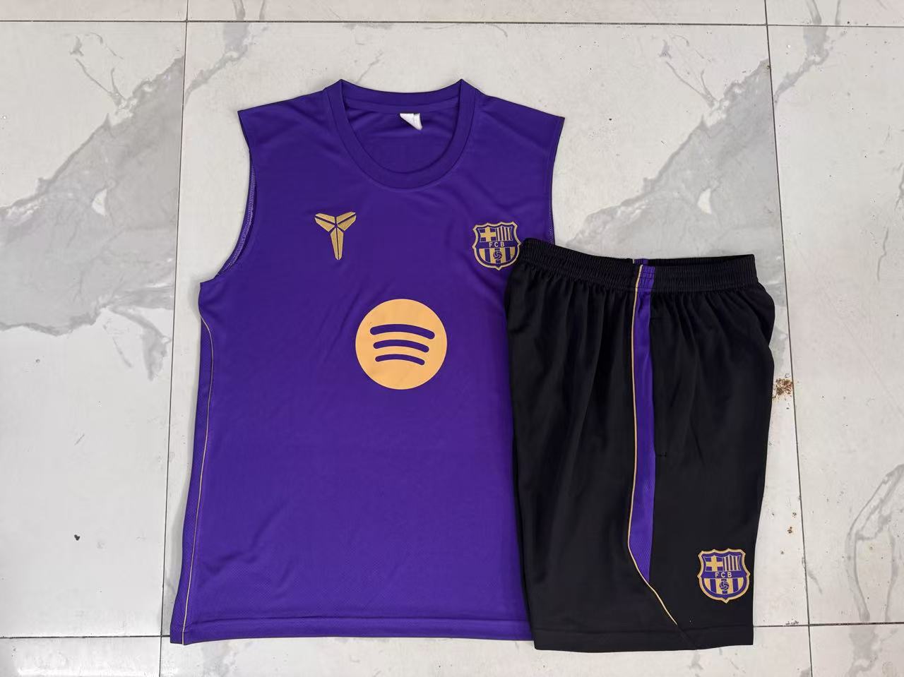 Kit Treino Manga Cava FC Barcelona 2026-27