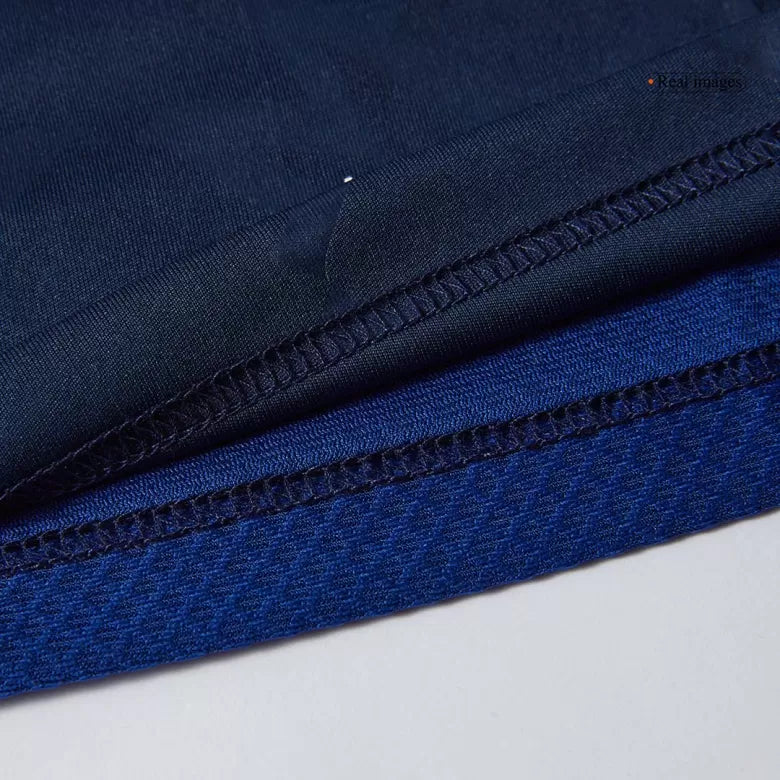 Camisola Manga Comprida M-United 2024-25 Alternativa Azul Versão Adepto