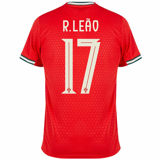 Camisola Portugal 2025 Principal Versão Adepto R. LEÃO #17