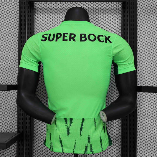Camisola SCP 2024-25 Alternativa Verde Versão Jogador
