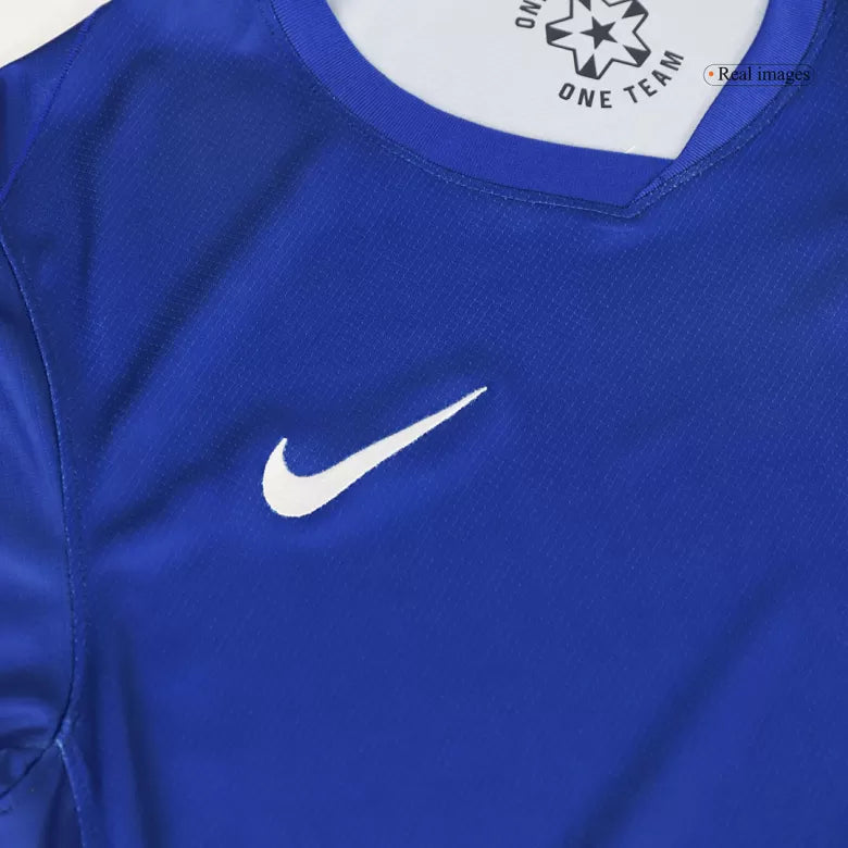 Camisola USA 2024 Alternativa Azul Versão Adepto