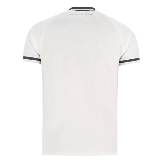 Camisola SS Lazio 2025-26 Alternativa Beje Versão Adepto