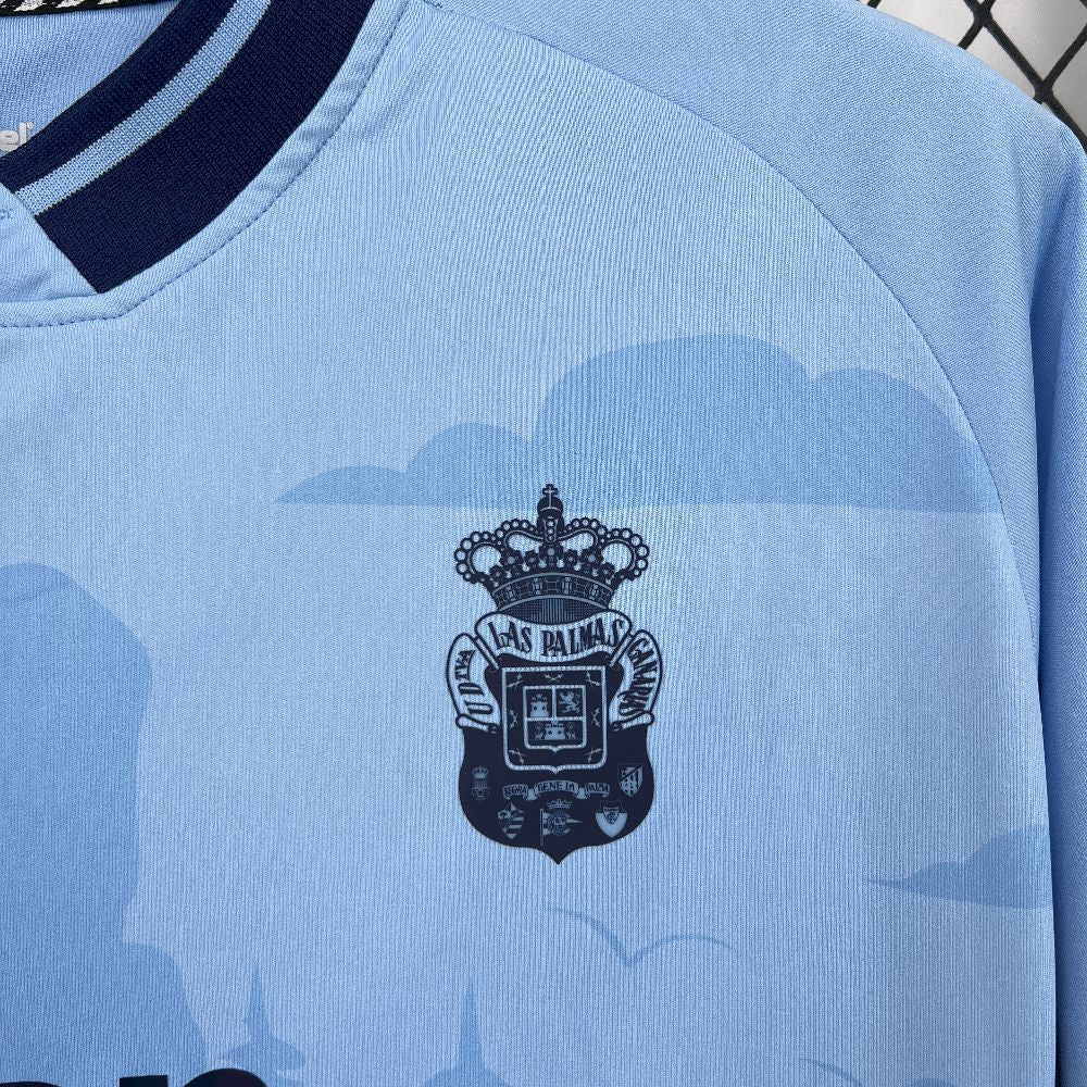 Camisola UD Las Palmas 2025-26 Alternativa Azul Versão Adepto
