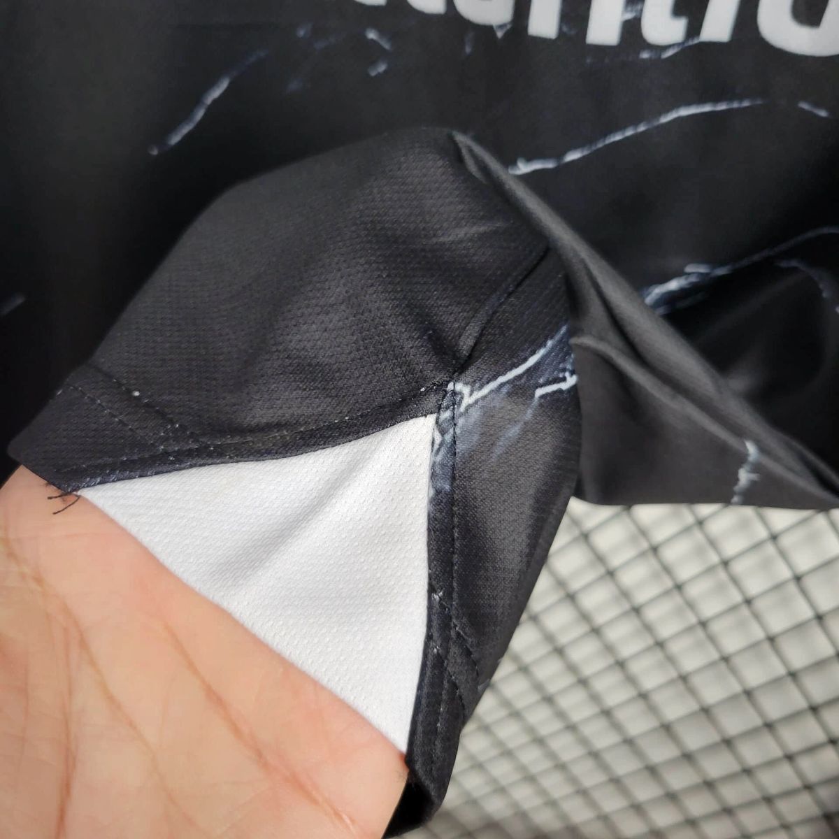 Camisola CD Olimpia 2025-26 Alternativa Preta Versão Adepto