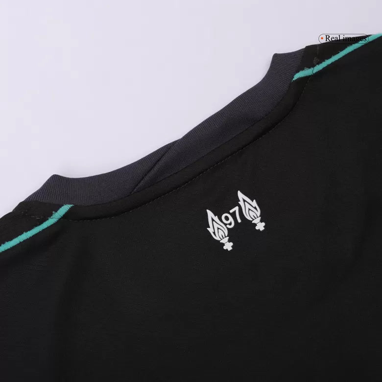 Camisola LIV 2024-25 Alternativa Preta UCL Versão Adepto M.SALAH #11