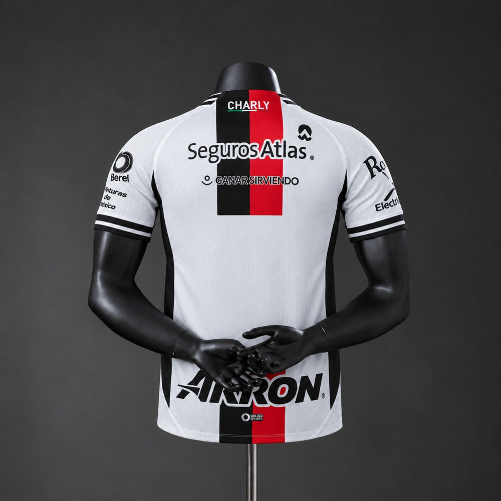 Camisola Atlas FC 2026-27 Alternativa Branca Versão Jogador