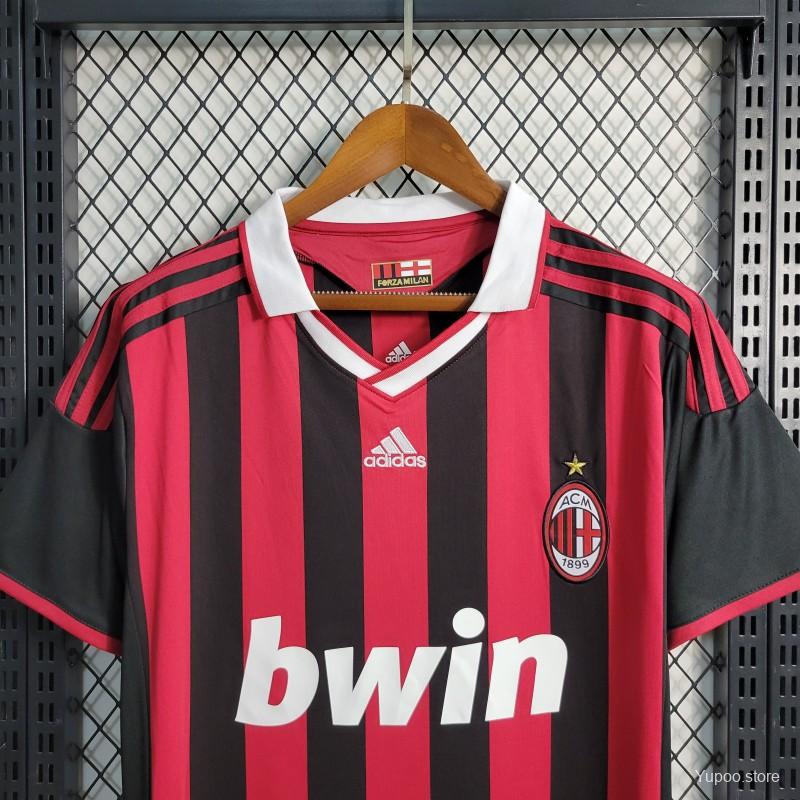 Camisola AC Milan 2009-10 Principal