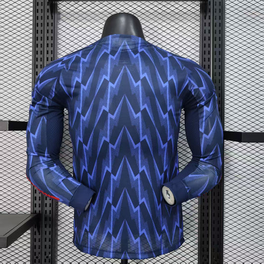 Camisola Manga Comprida ARS 2025-26 Alternativa Azul Versão Jogador