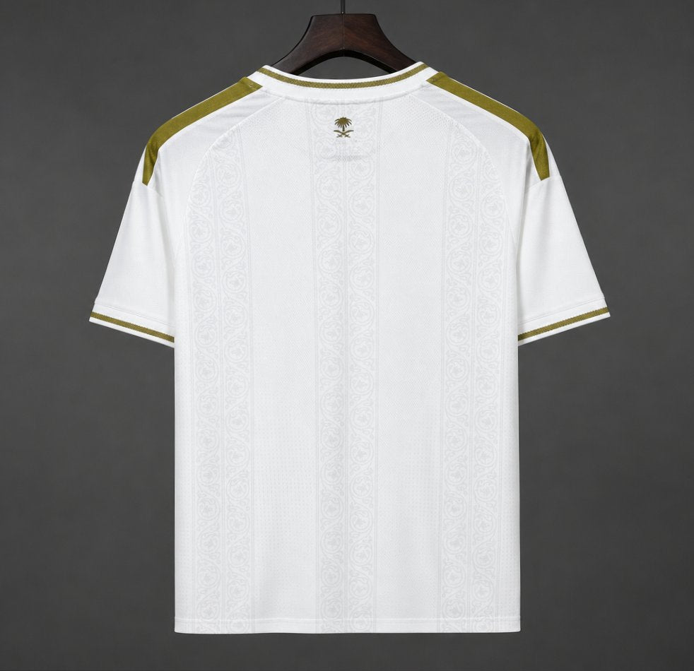 Camisola Al-Nassr 2026-27 Alternativa Branca Lisa Versão Adepto